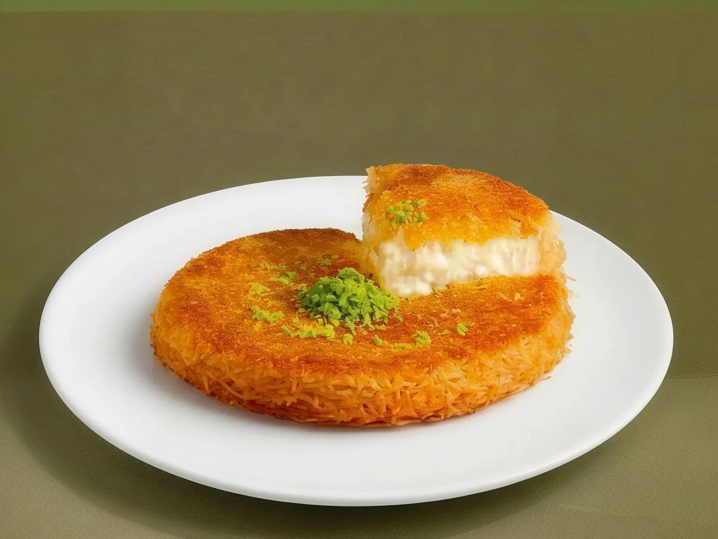 كنافة قشطة
