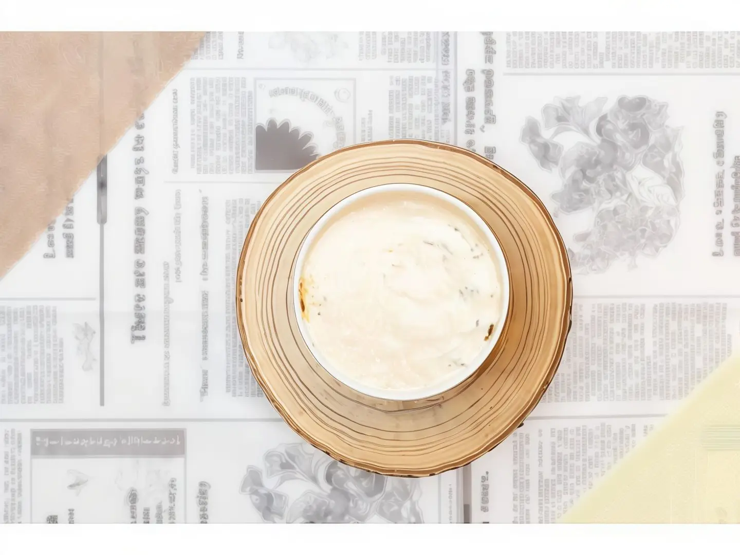 فتة قشطة بالعسل والتمر