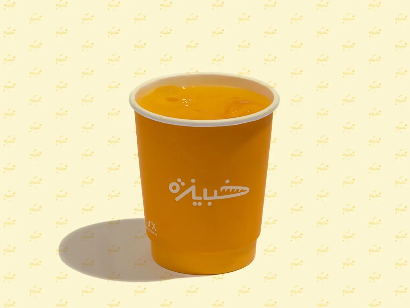 عصير برتقال كبس