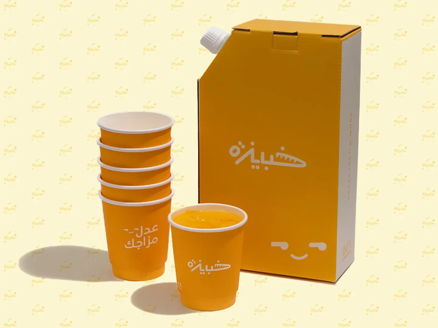 بوكس عصير برتقال كبس