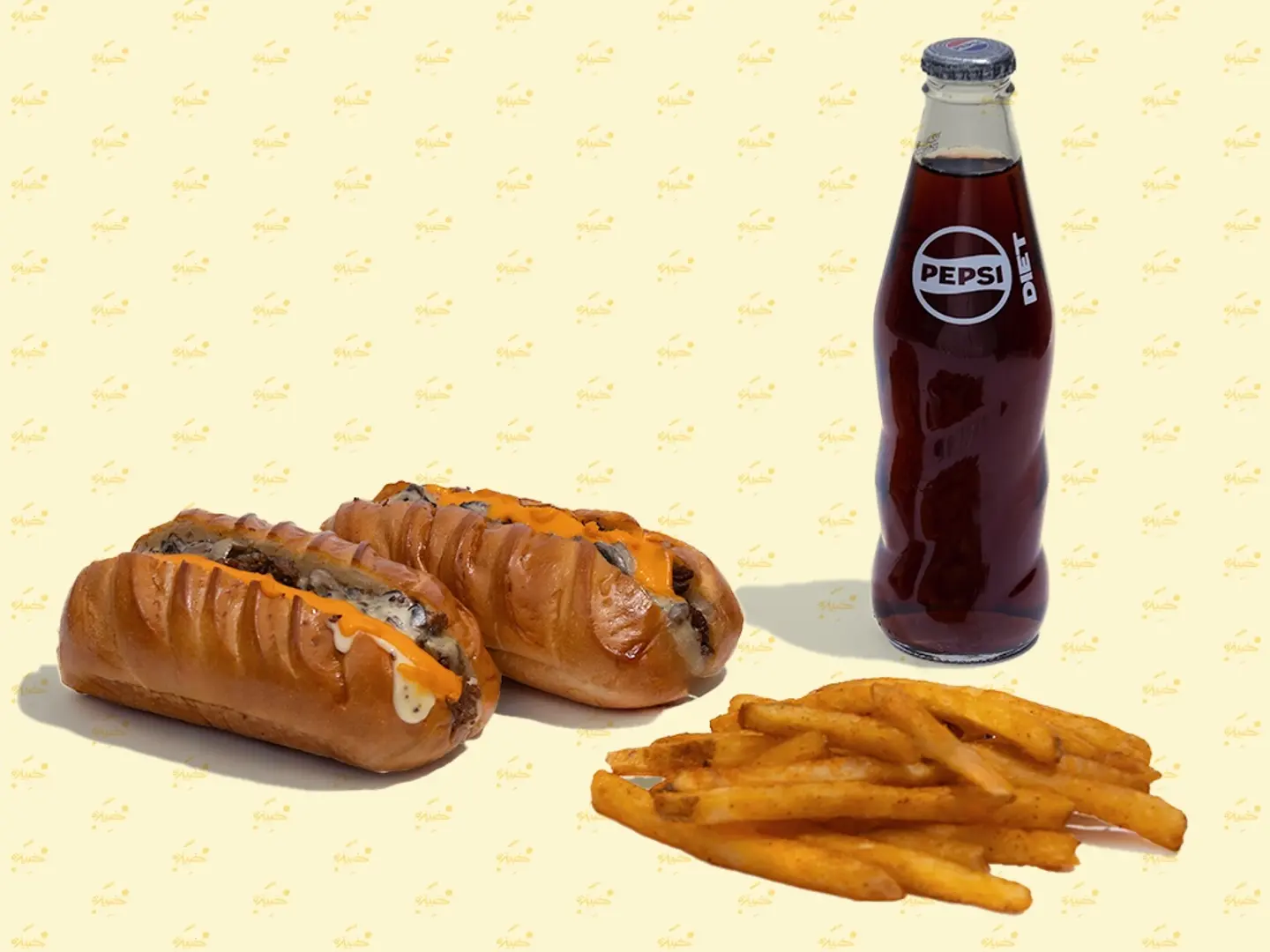 وجبة ستيك لحم