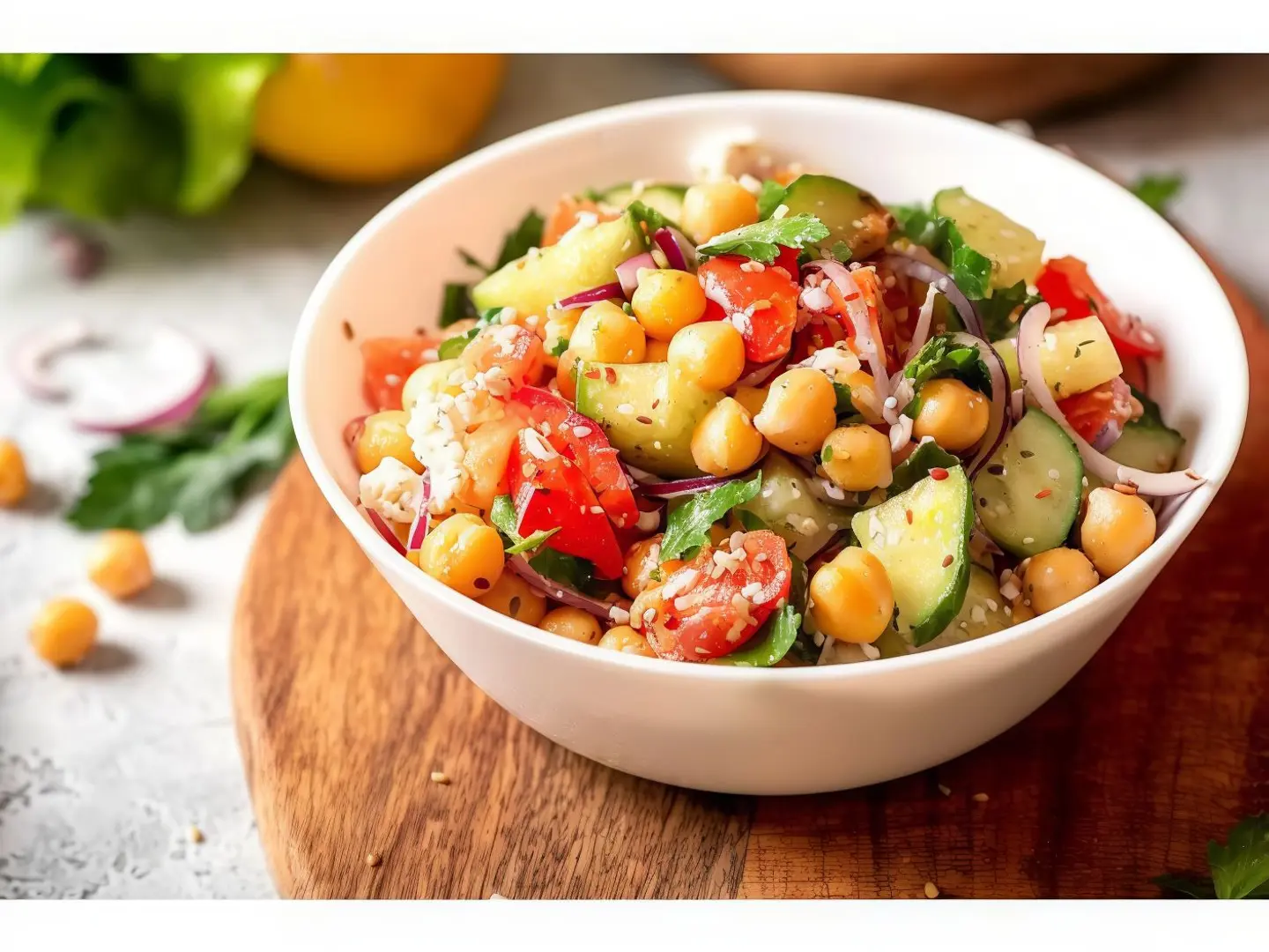Hummus Salad