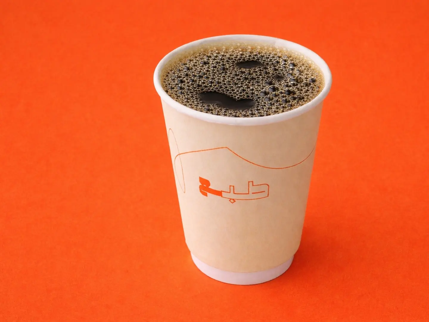 قهوة اليوم حار كبير