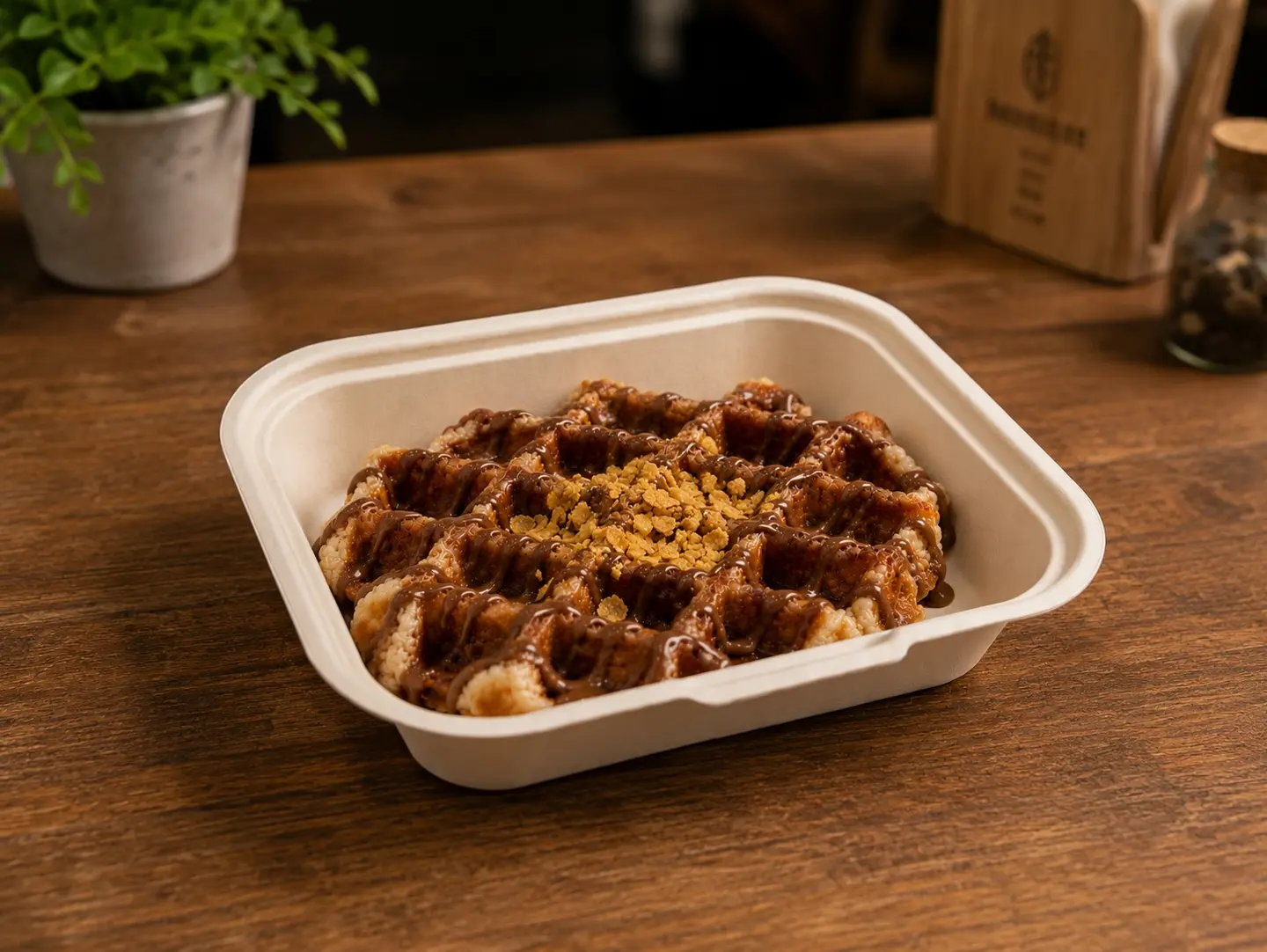 Chocolate Waffle