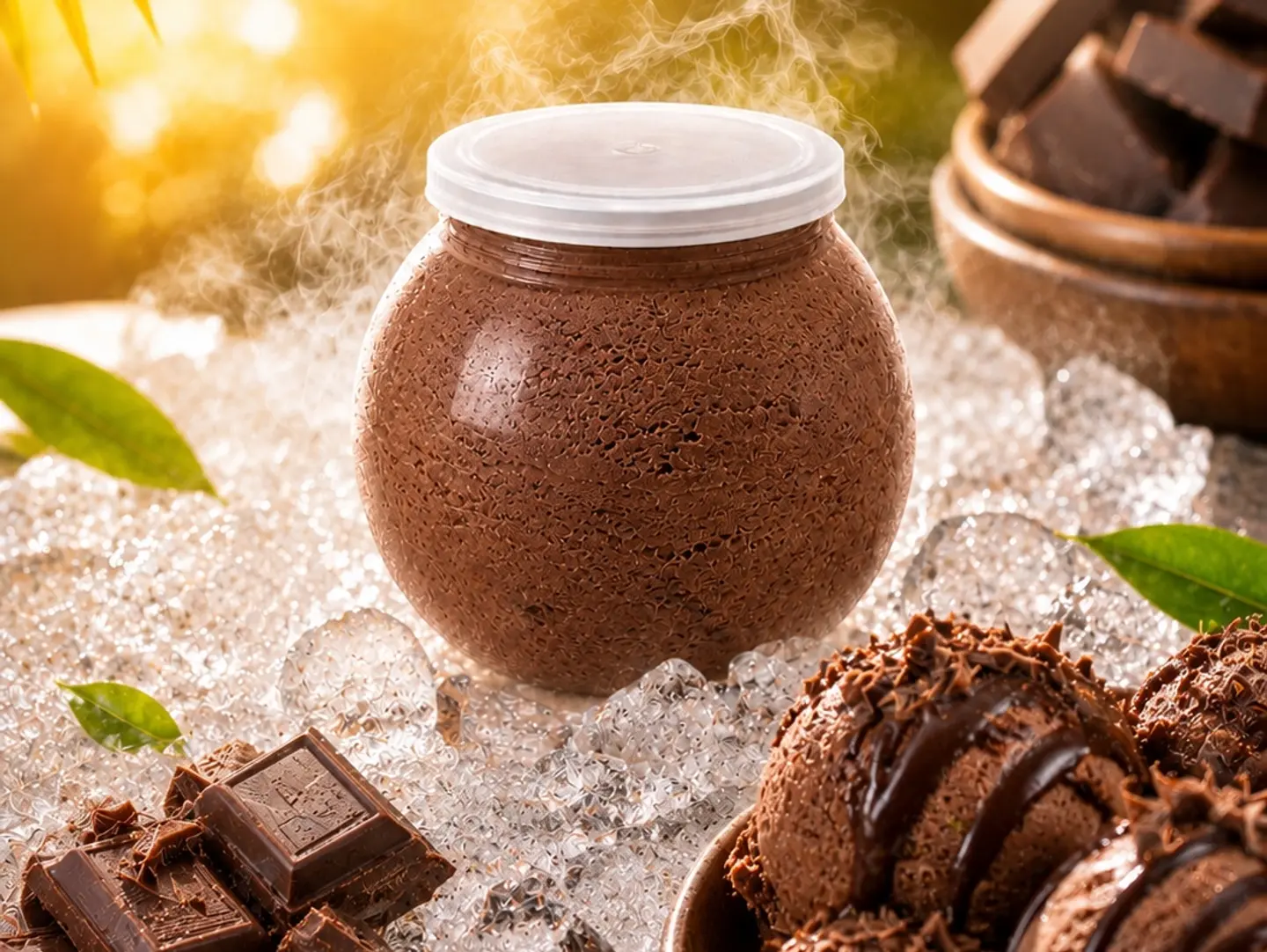 آيسكريم شوكولاته