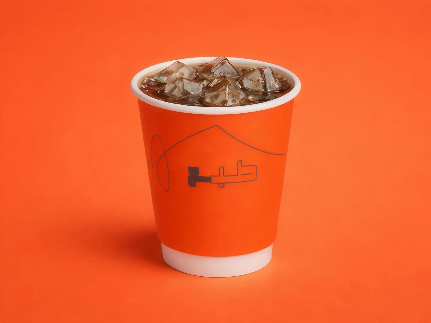 قهوة اليوم بارد صغير