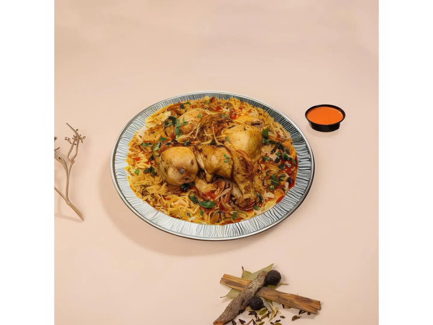 Whole Chicken Zarbian