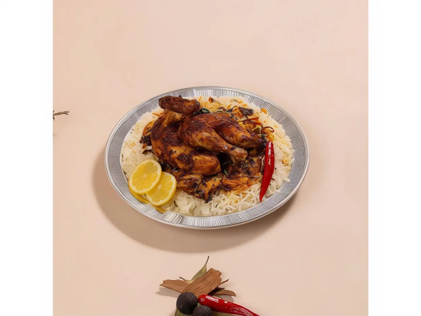 Half Mandi Chicken