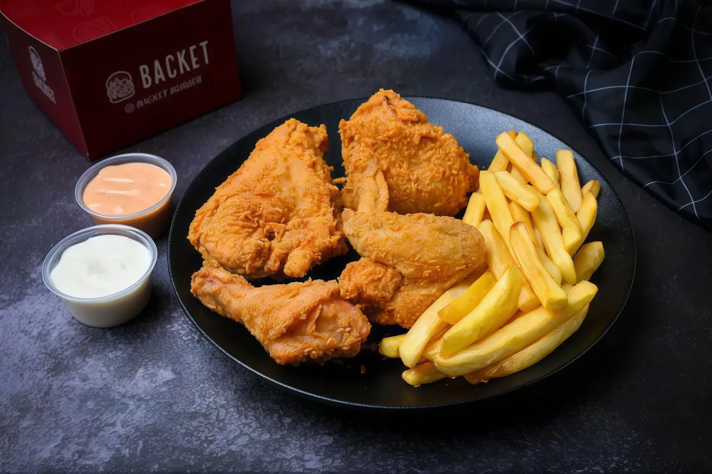 Spicy Broasted Chicken 2 Pieces