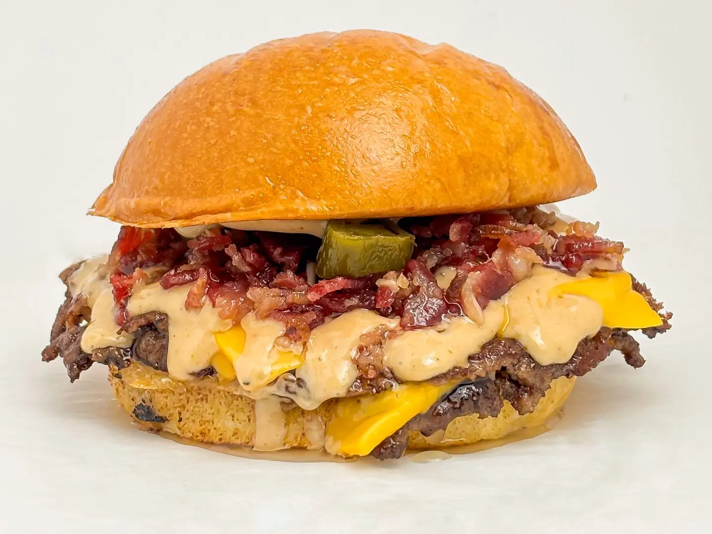 Smashburger With Bacon