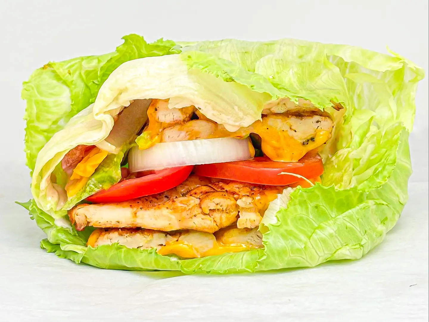 Chicken Burger With Lettuce