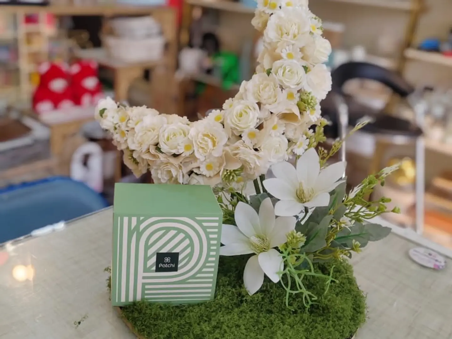 Chocolate And Artificial Flowers 1