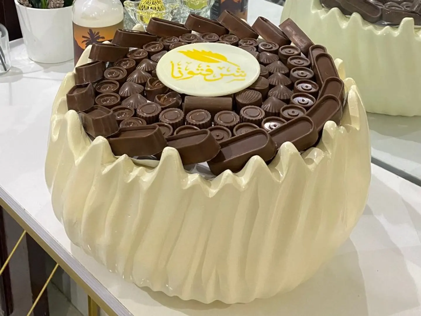 صينية الشوكولاتة الفاخرة