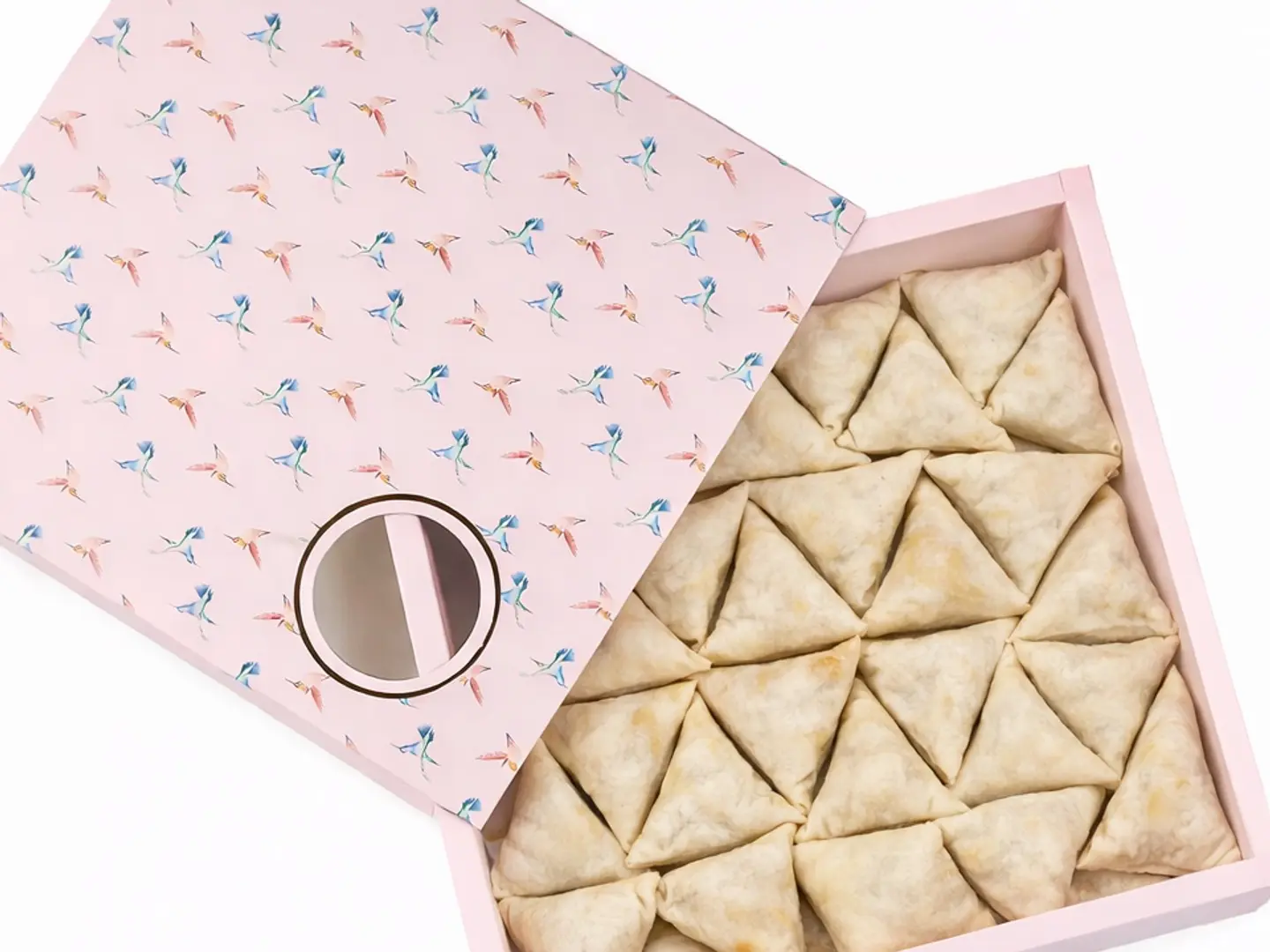 سمبوسة جبنة بيضاء فاخرة مفرزنه