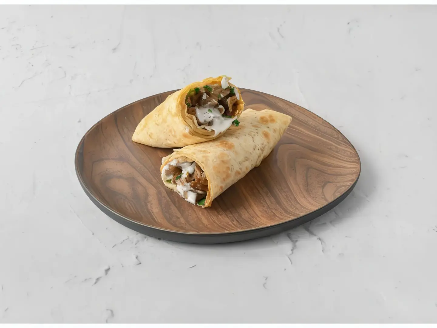 Liver With Cheese Chapati