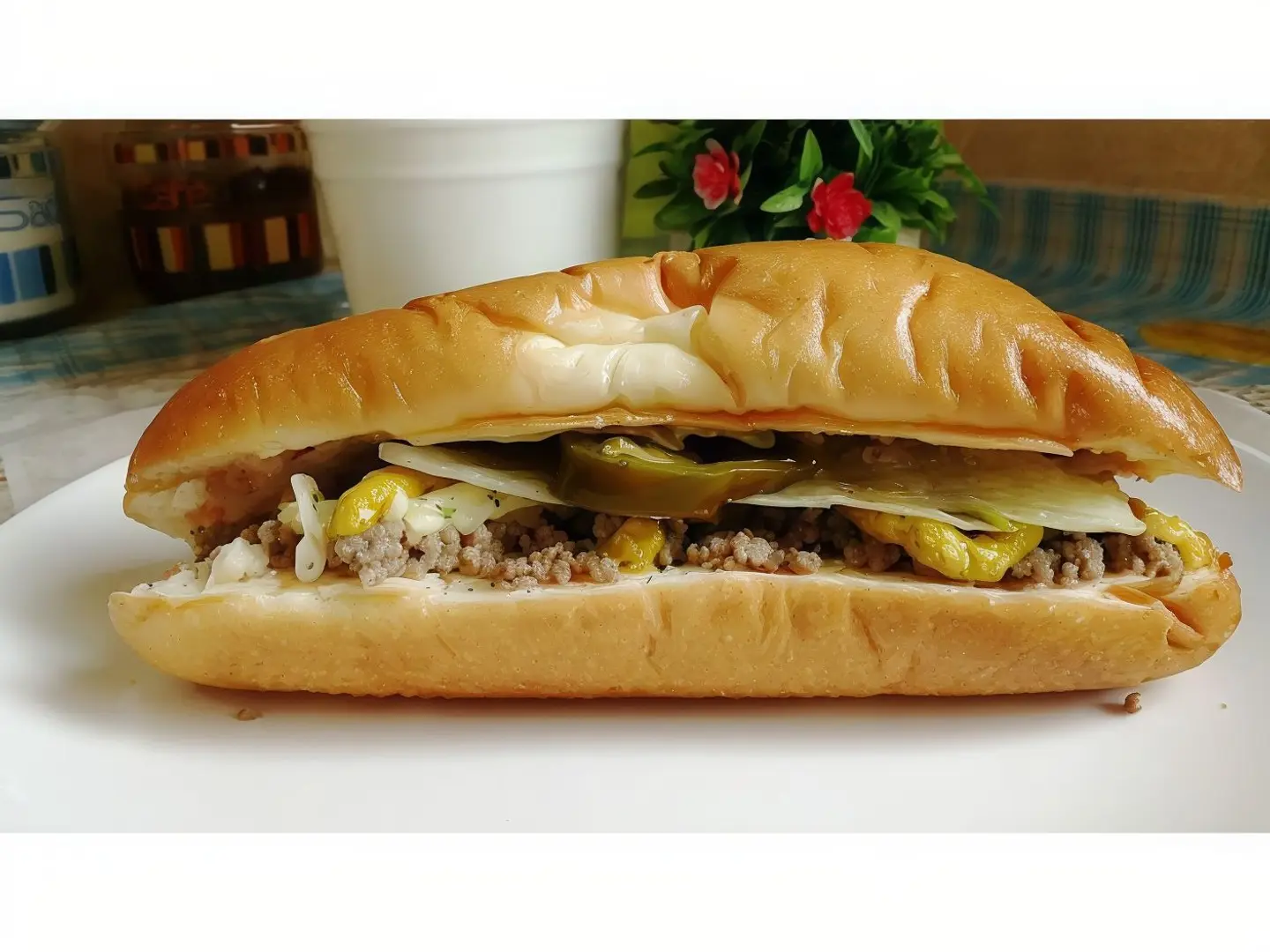 Minced Meat With Cheese