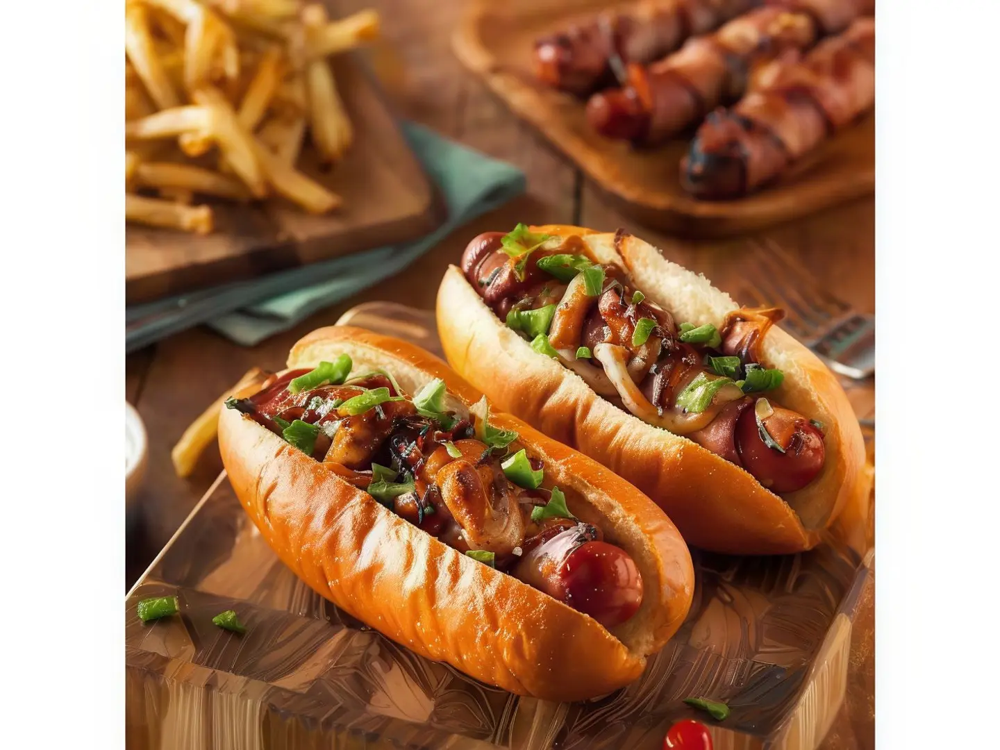 Round Hot Dog