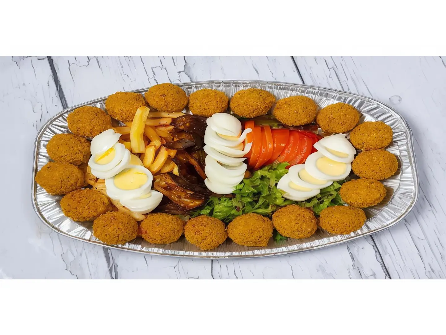 Falafel Eggs
