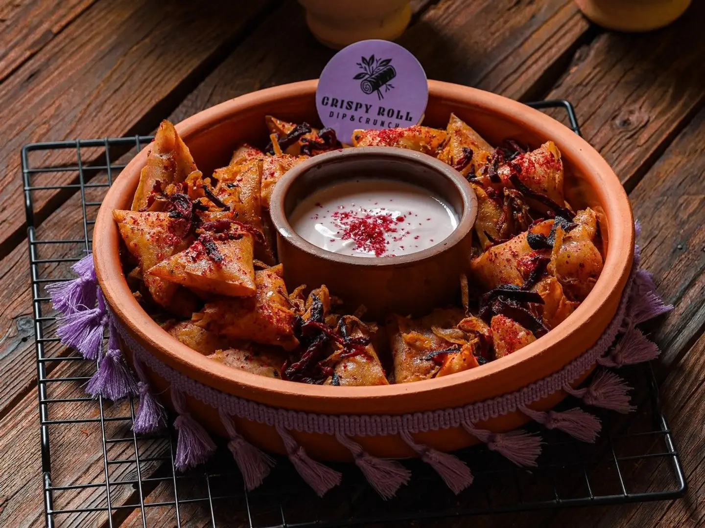 Musakhan Samosa - 10 Pieces