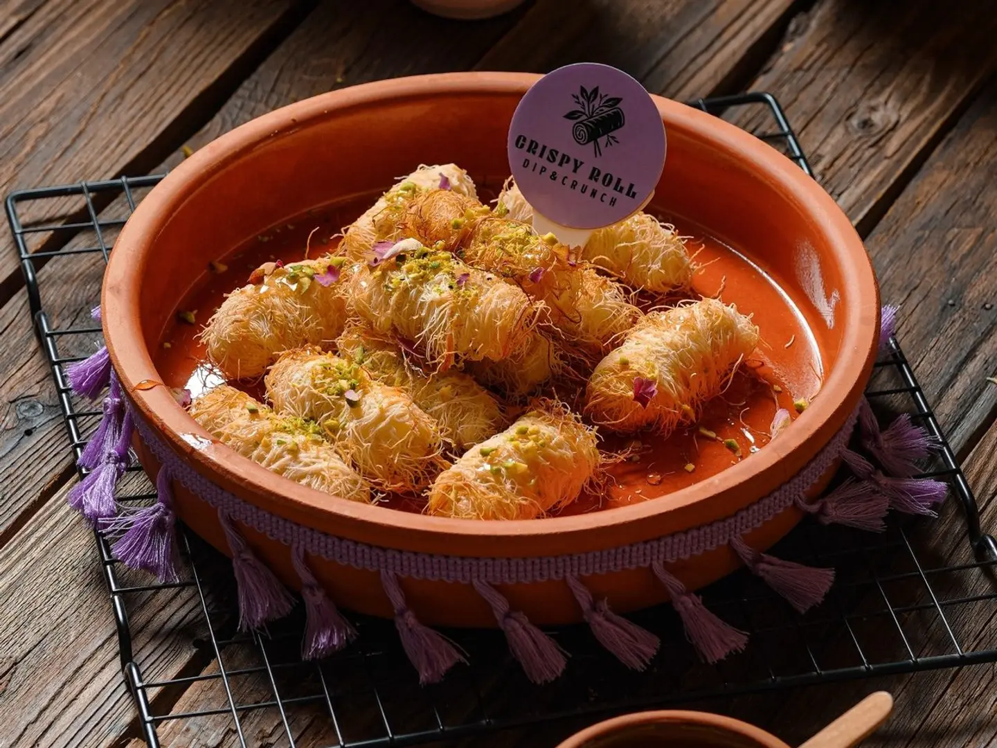 Kunafa Cheese Rolls - 25 Pieces