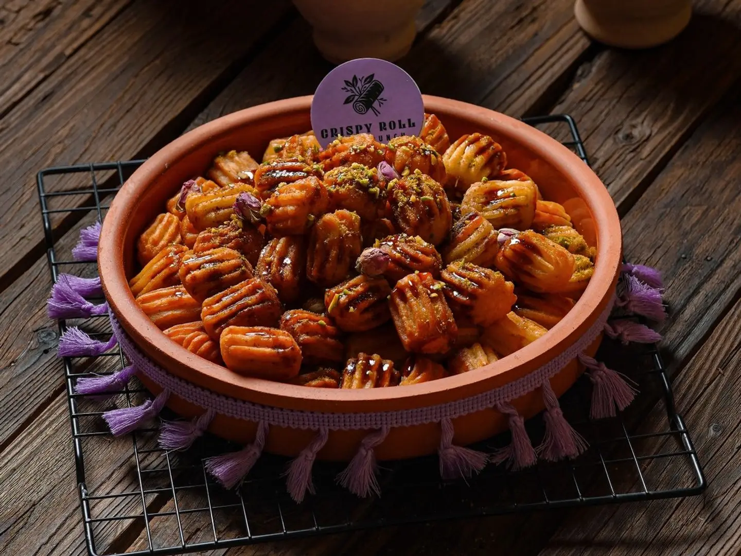 Mini Churros With Date Molasses - 25 Pieces Fried