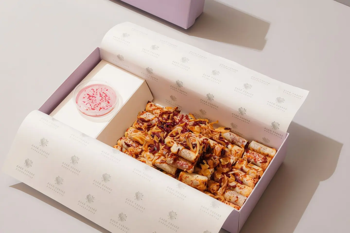 Mini Musakhan Falafel Rolls