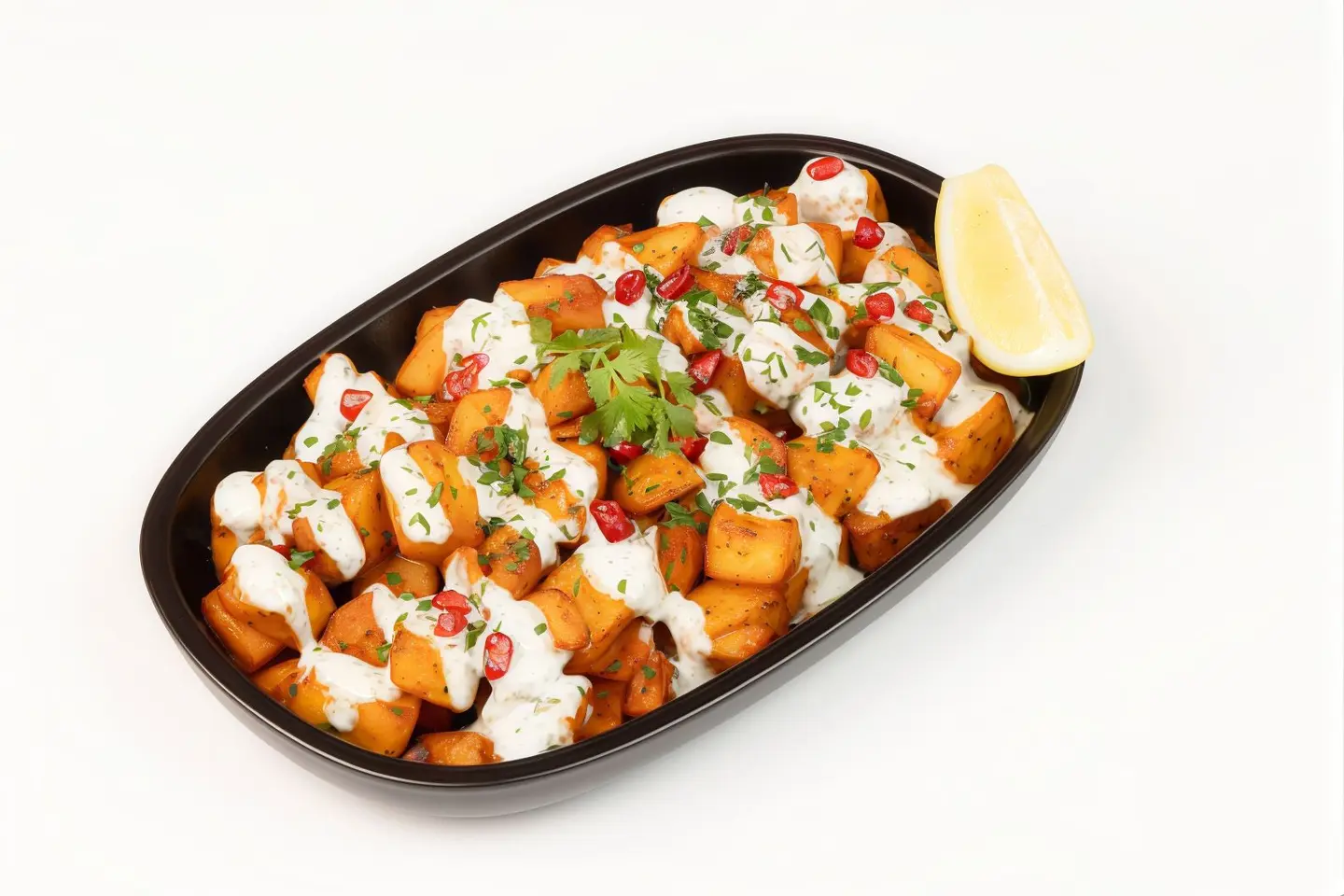 بطاطا حارة بصوص ذبادى