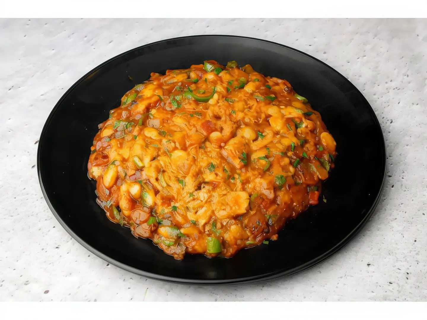 فاصوليا حمراء بالبيض