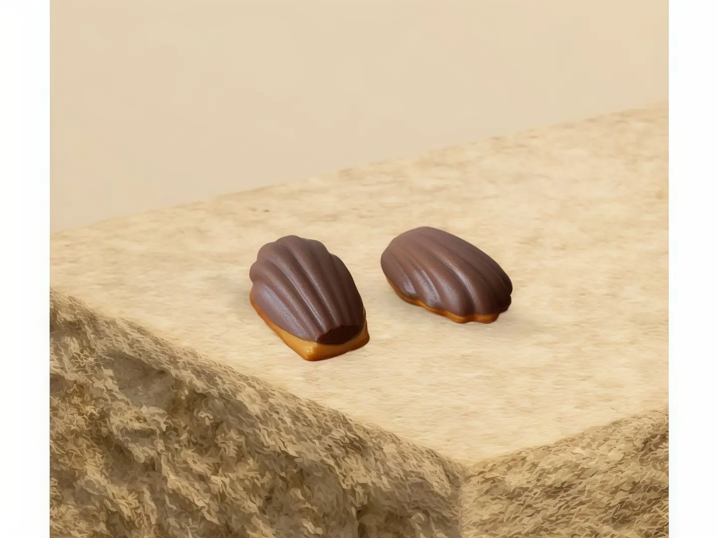 2 Chocolate Madeleines