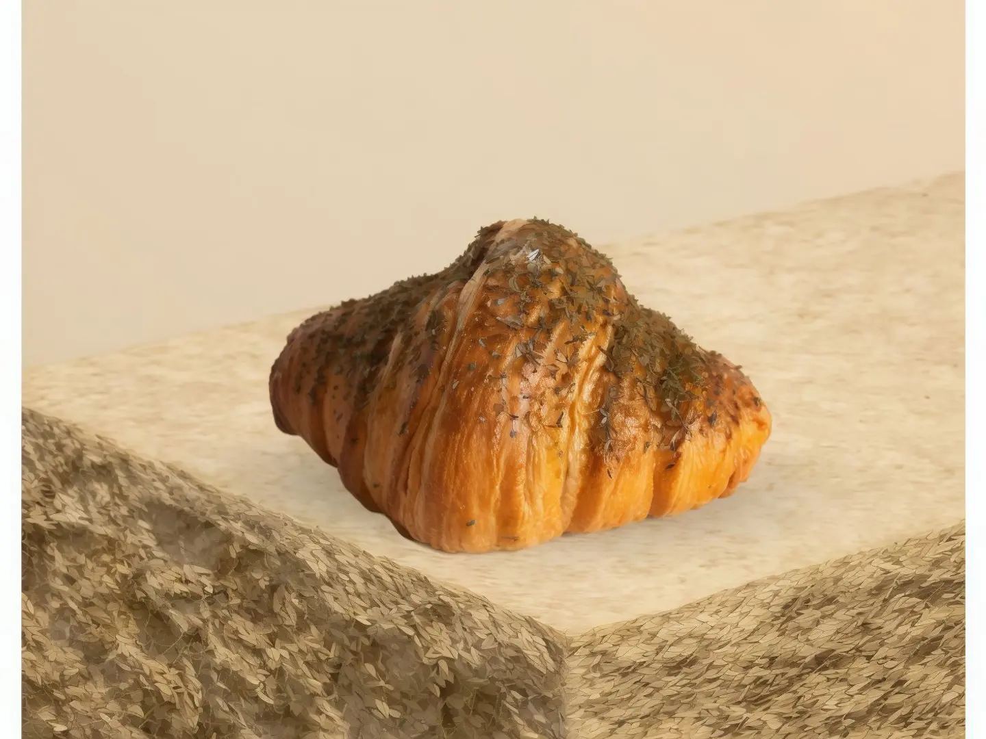 كرواسون زعتر