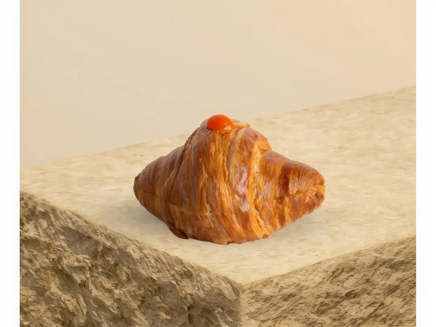 Cheese And Tomato Croissant