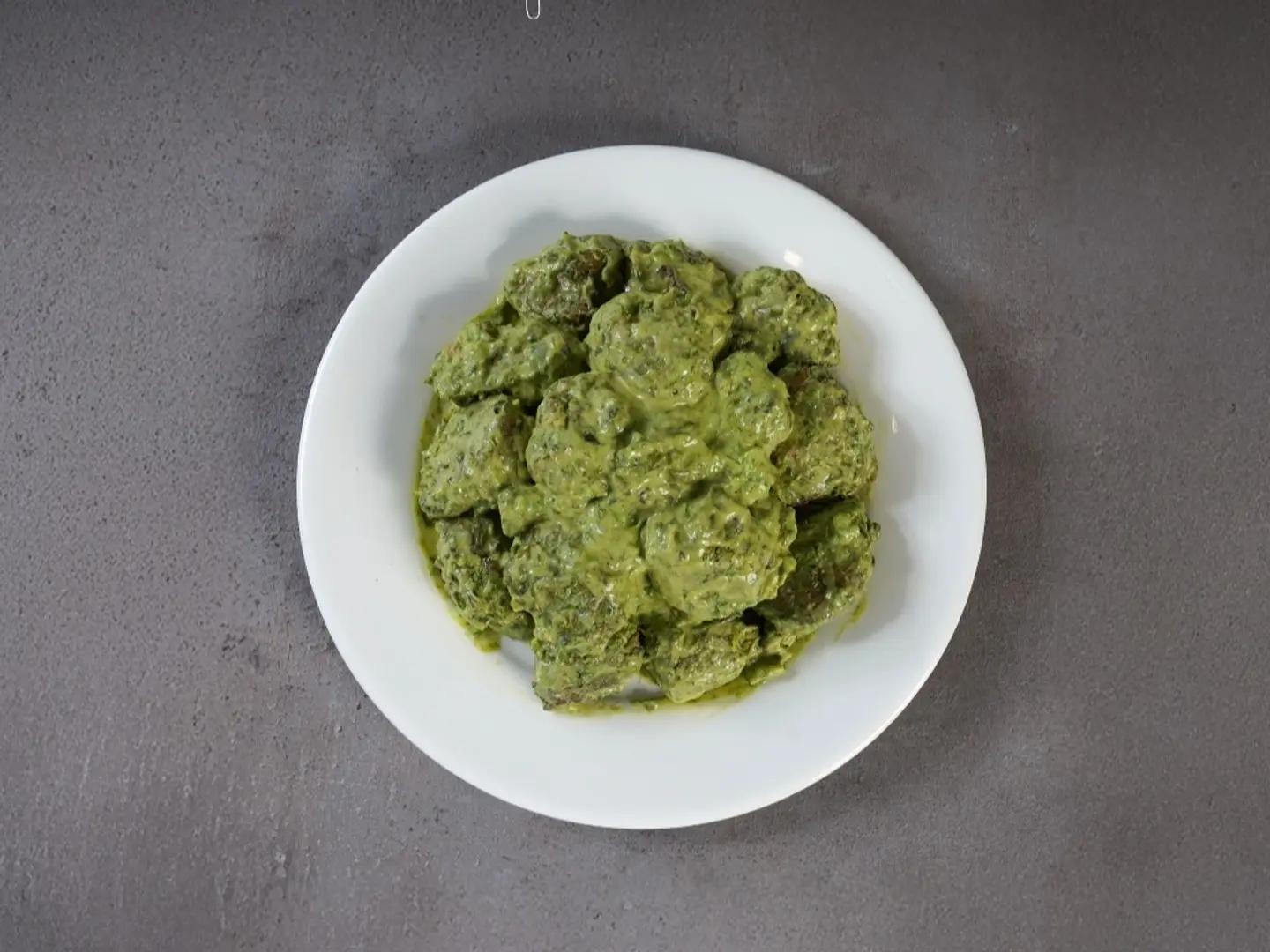 كفتة دجاج بالسبانخ