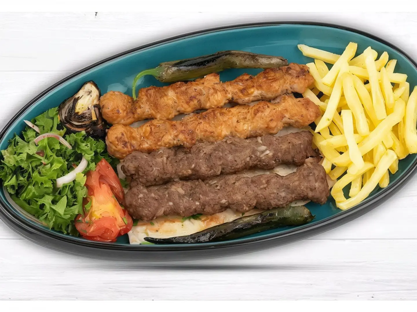 Mixed Kebab For One Person