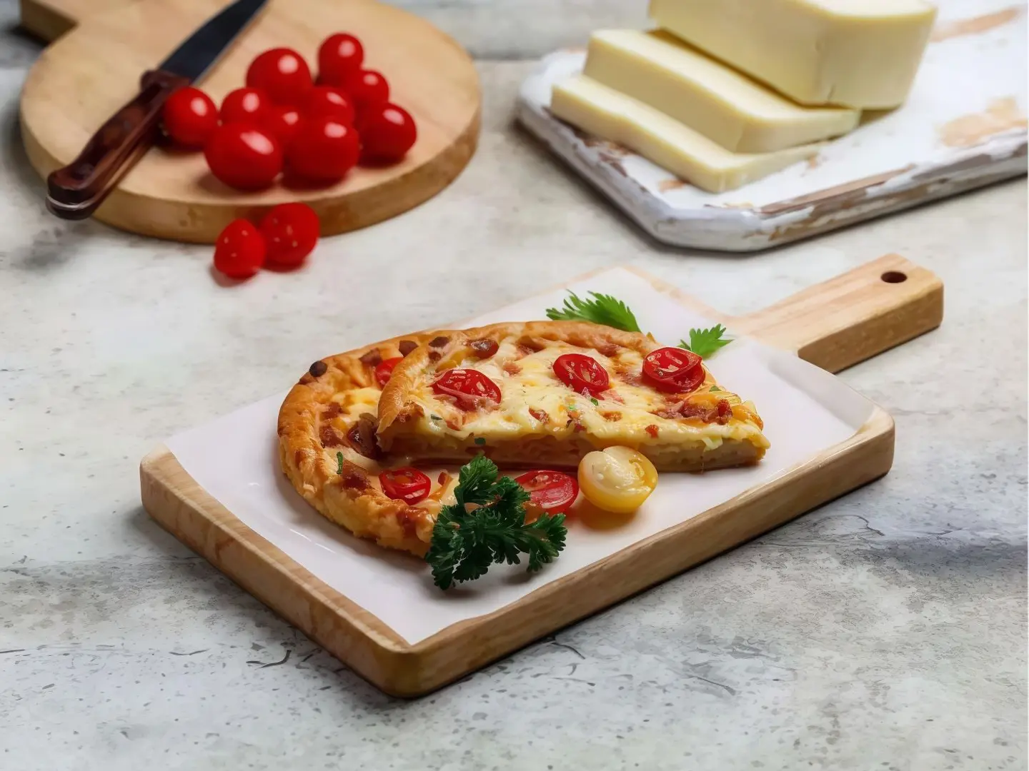 Cheese And Tomato Pie