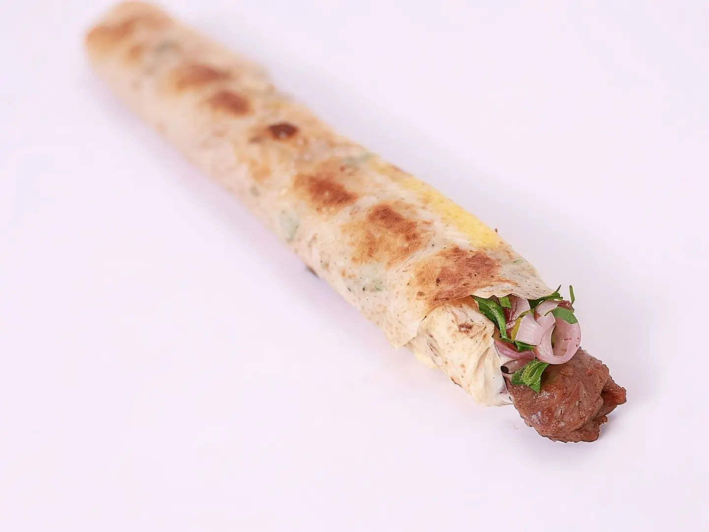 Large Meat Kebab Sandwich Wrap Muqamra