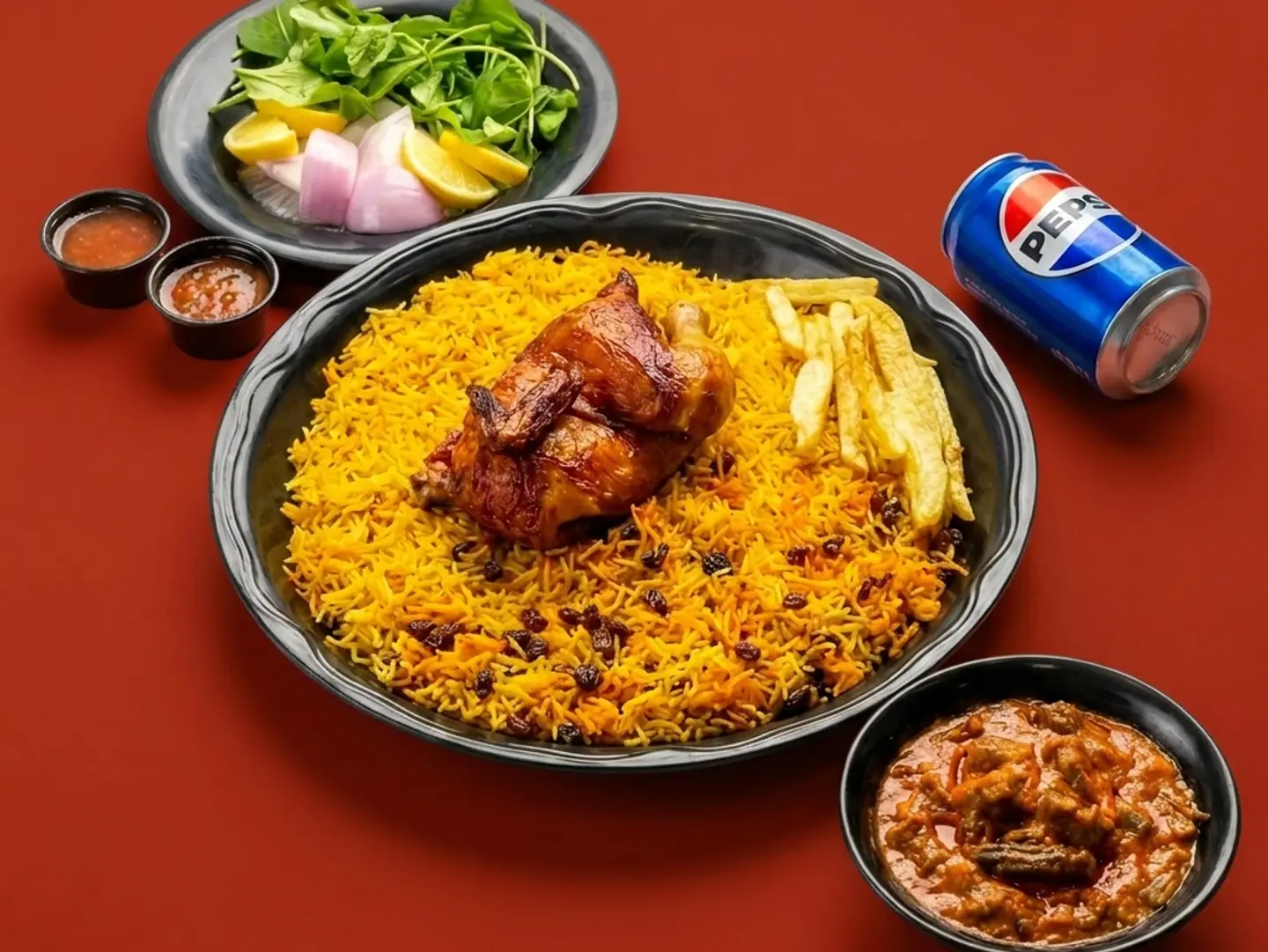 وجبة كومبو بخاري