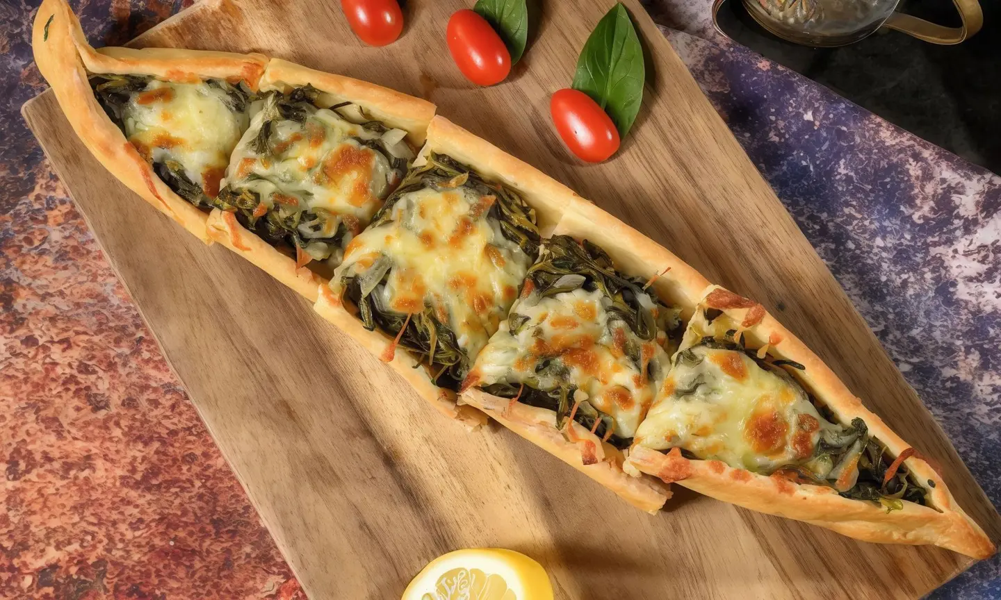 فطائر سبانخ بالبيض