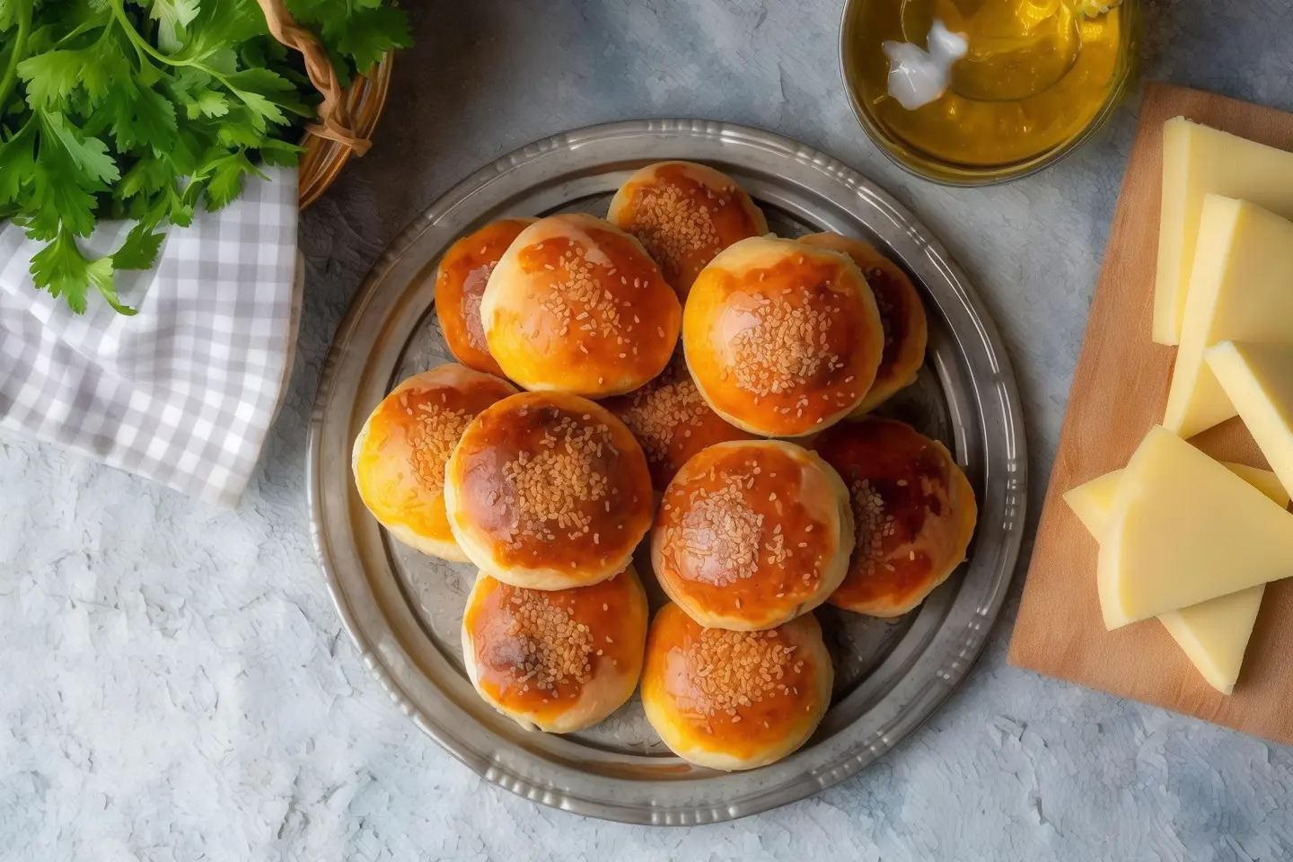 فطائر جبن شيدر