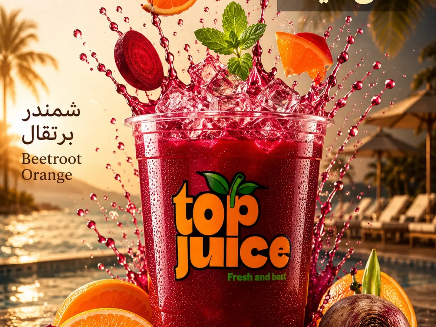 شمندر برتقال - وسط