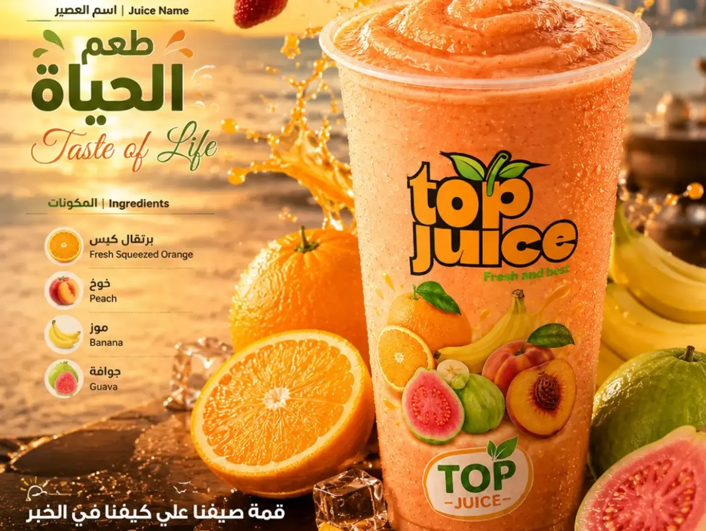 طعم الحياه - وسط