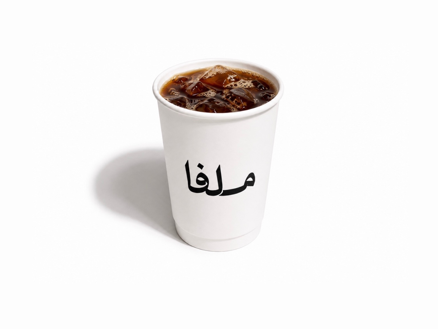 قهوة في 60 بارد كبير