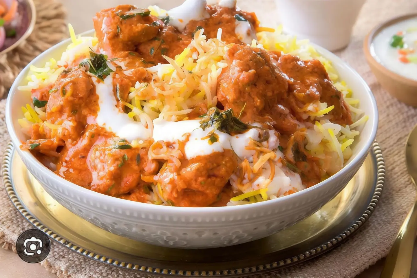 Butter Chicken Biriyani