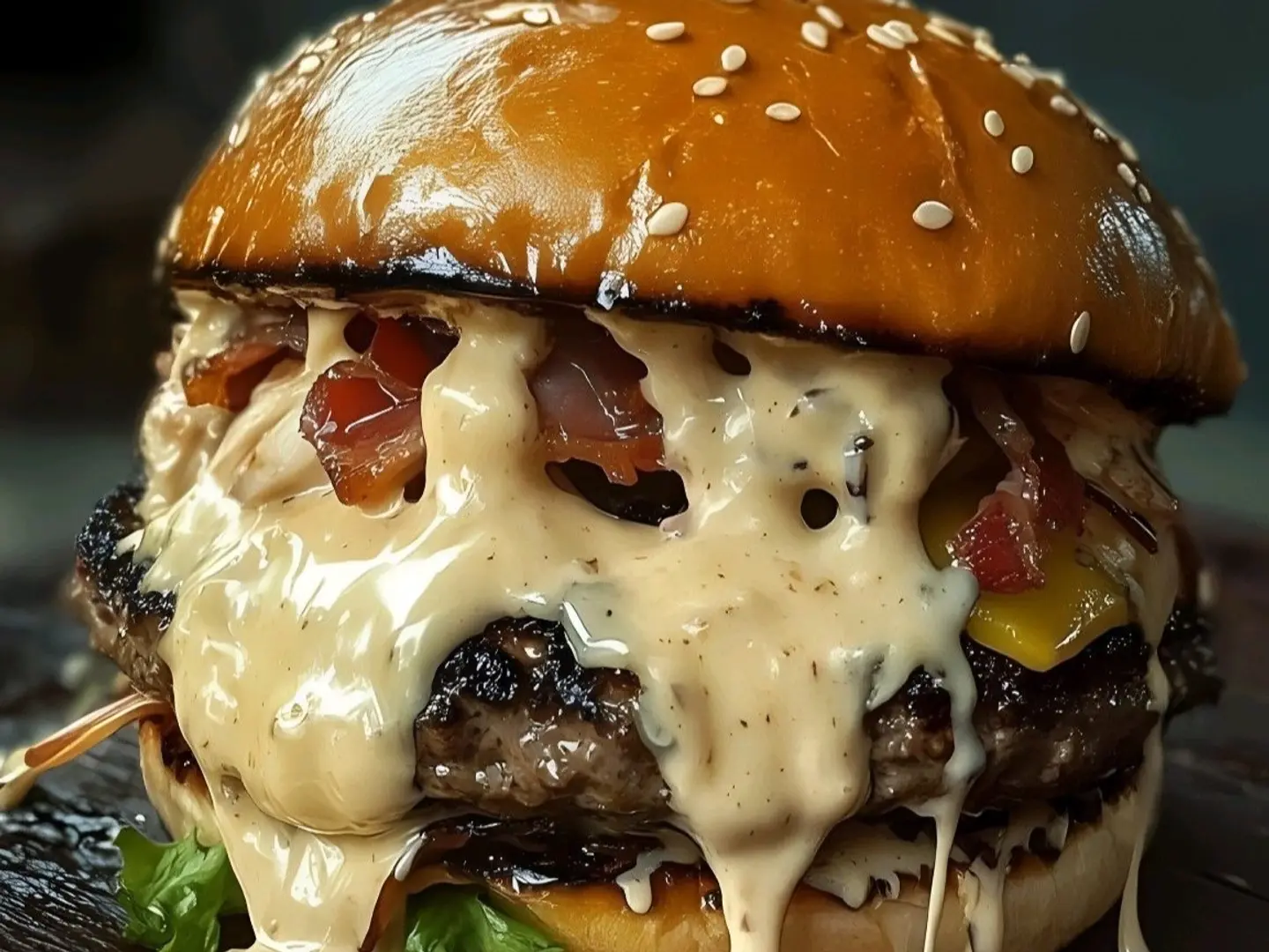 Fresh Double Meat Burger Meal