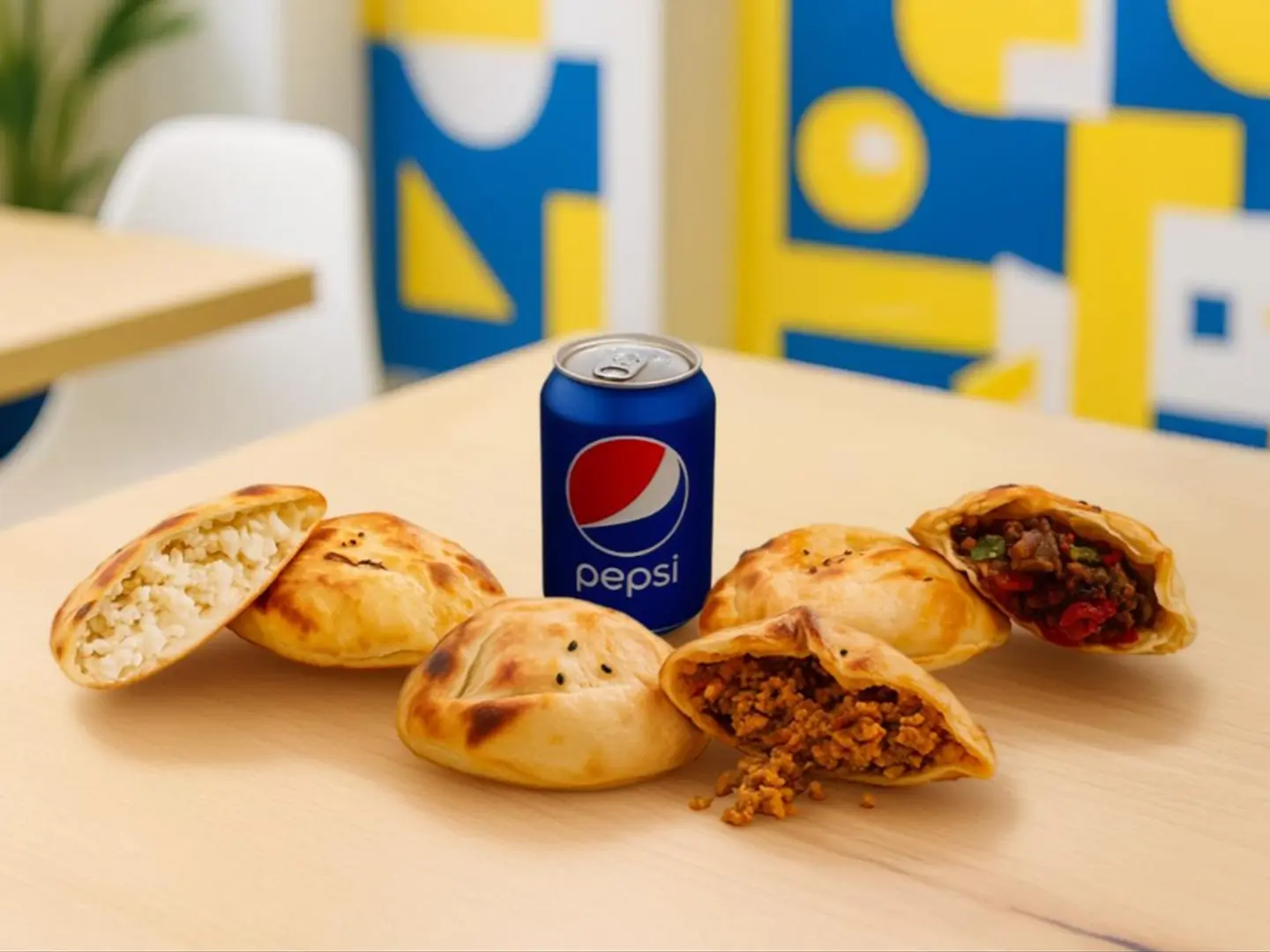 عرض الأسبوع الحصري ثلاث فطاير مع مشروب