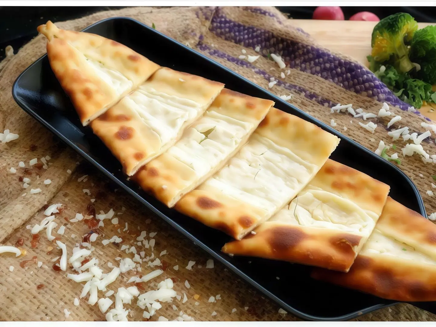 فطاير جبن سائل