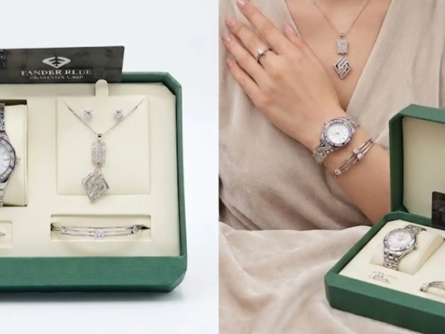 Luxury Fander Blue Women Watch
