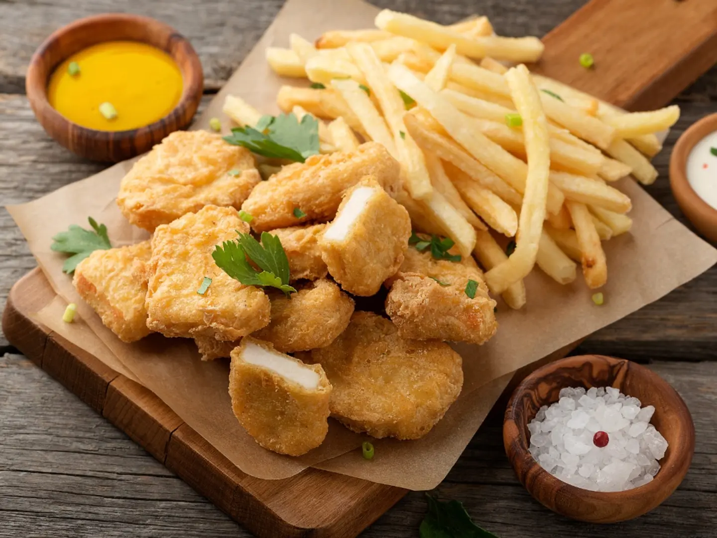 Chicken Nuggets & French Fries