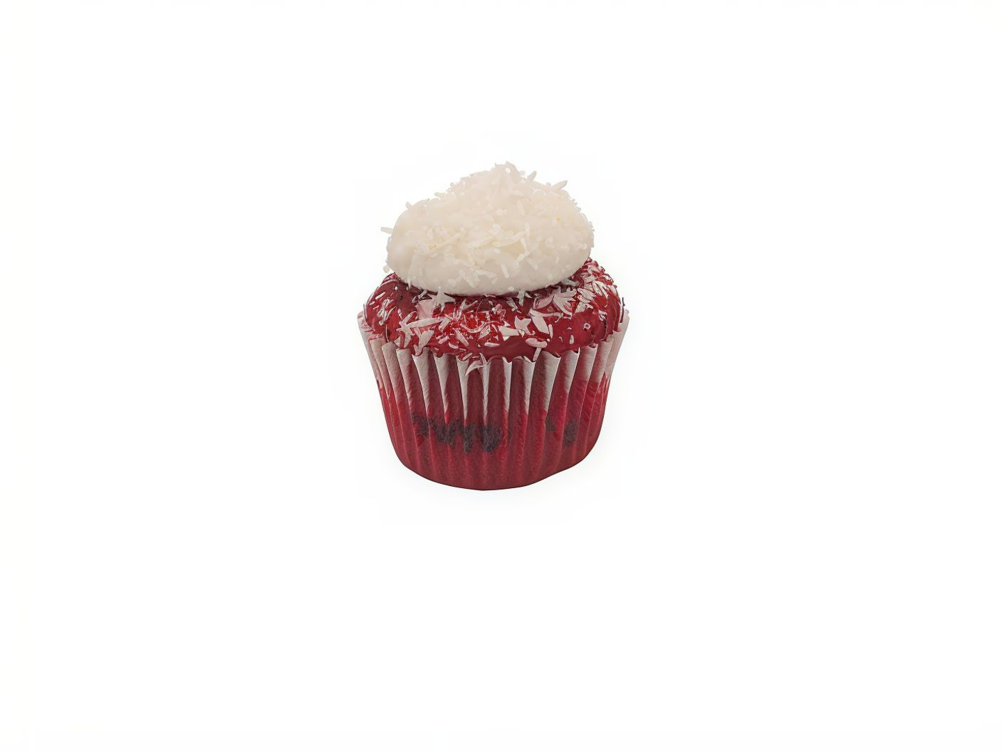 Berry Coconut Cupcake