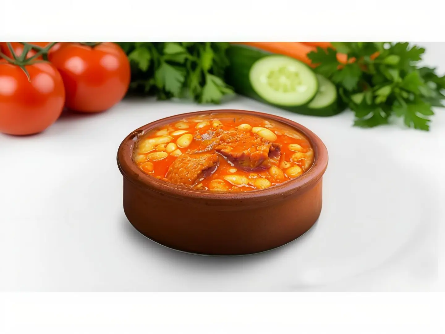 طاجن بامية باللحمة