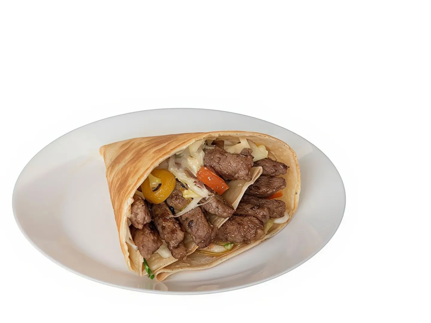 كريب برجر لحم طازج